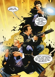 Celchu, Darklighter ja Antilles ajavat pois Luke Skywalkerin ja Mara Jaden häihin tunkeutuneen jengin.