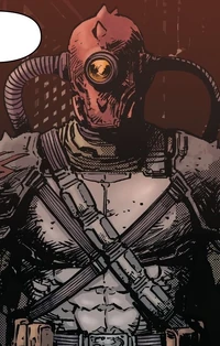 During a rally after the Ab Dalis raid, Zagyar stood before the Tempest Runners, explaining his crew's failure to secure the freighter that exploded.