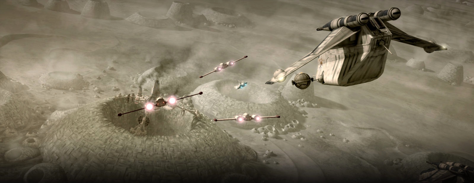 The 104th was part of a Republic strike force that rescued a group of Togruta slaves as well several Jedi and clone officers.