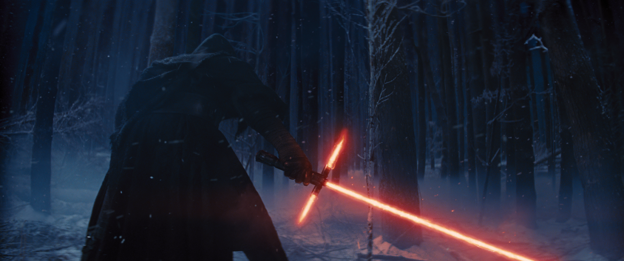 Kylo Ren's crossguard lightsaber was an ancient design, dating back thousands of years to the Great Scourge of Malachor.