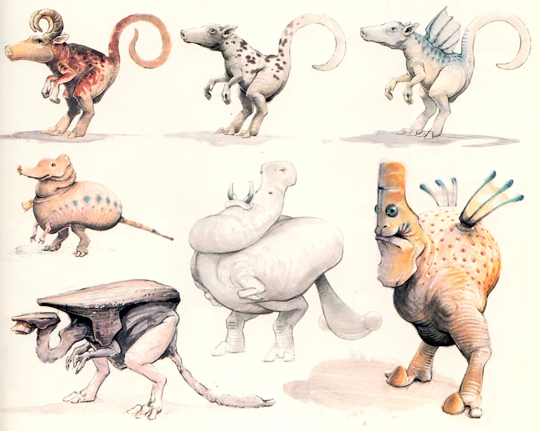 Scurrier concept art