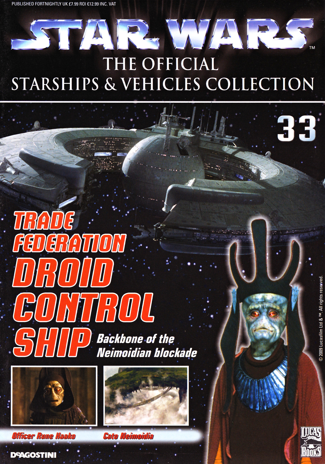 Star Wars: The Official Starships & Vehicles Collection 33 appearance in Common Appearance