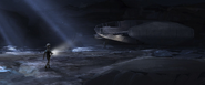 Lighting concept of Ventress' ship by Molly Denmark[7]