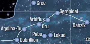 Arbiflux was found near the fringes of the Outer Rim