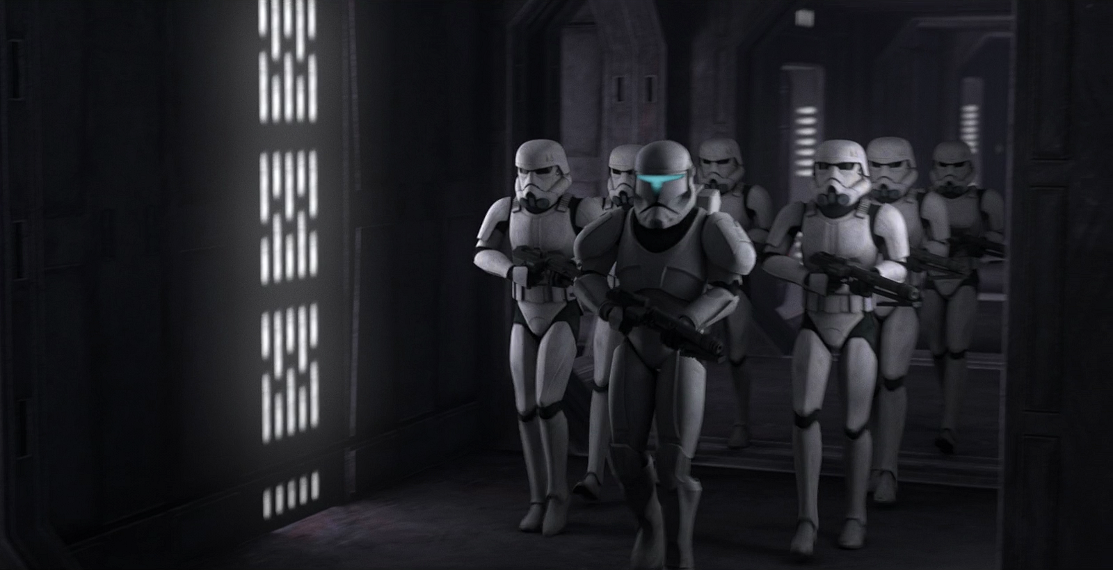 Clone stormtroopers were gradually supplanted as the Galactic Empire turned to the recruitment and conscription of birth-born human soldiers.