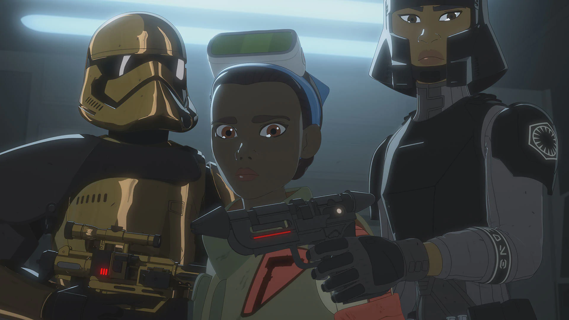 Tam's bitterness towards Kaz and Yeager led her to join the First Order.