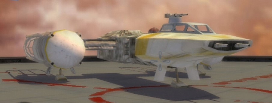 BTL-S3B Y-wing starfighter appearance in Common Appearance