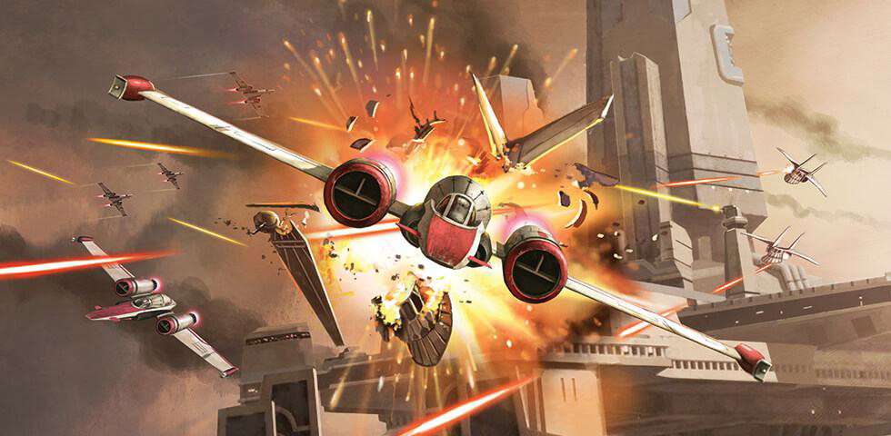 Boost piloted a Z-95 starfighter during the Battle of Kadavo.