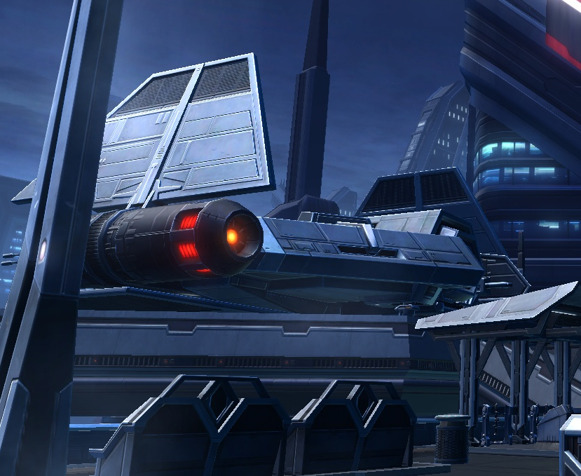 Sith Emperor's shuttle appearance in Common Appearance