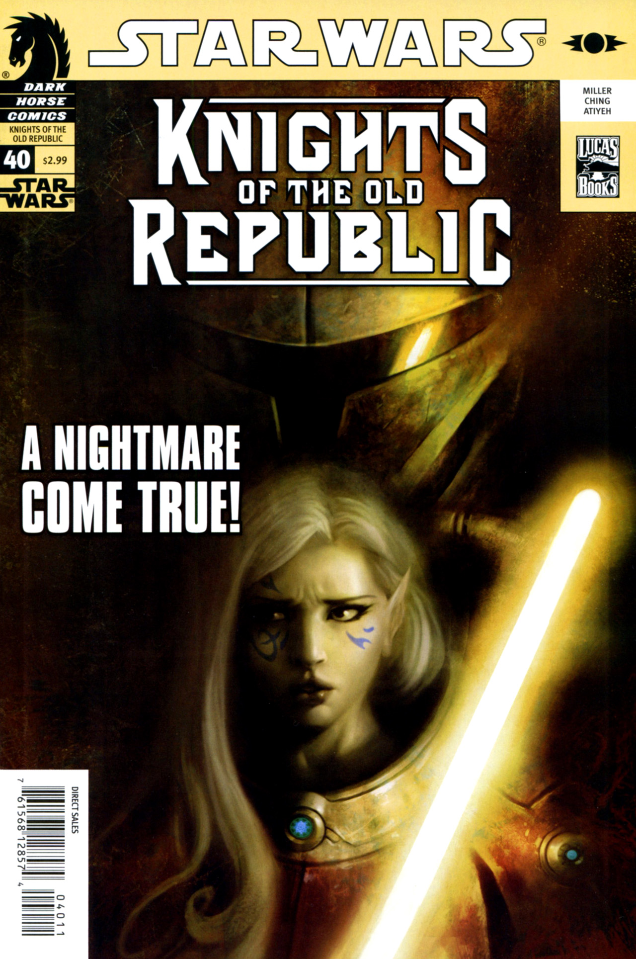 Knights of the Old Republic 40 appearance in Common Appearance