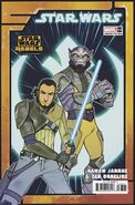 Star Wars Rebels 10th Anniversary variant cover by Caspar Wijngaard