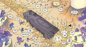 First Order forces encountered a number of the native creatures on GUHL-J03870.