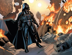 Darth Vader slaughters Tuskens
