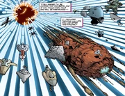 A / task force during the  centered around the refugee ship Heart of Artorias.