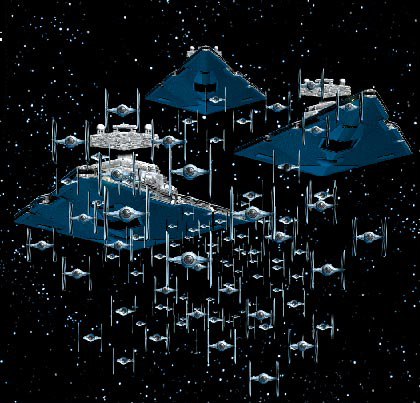 The Imperial fleet