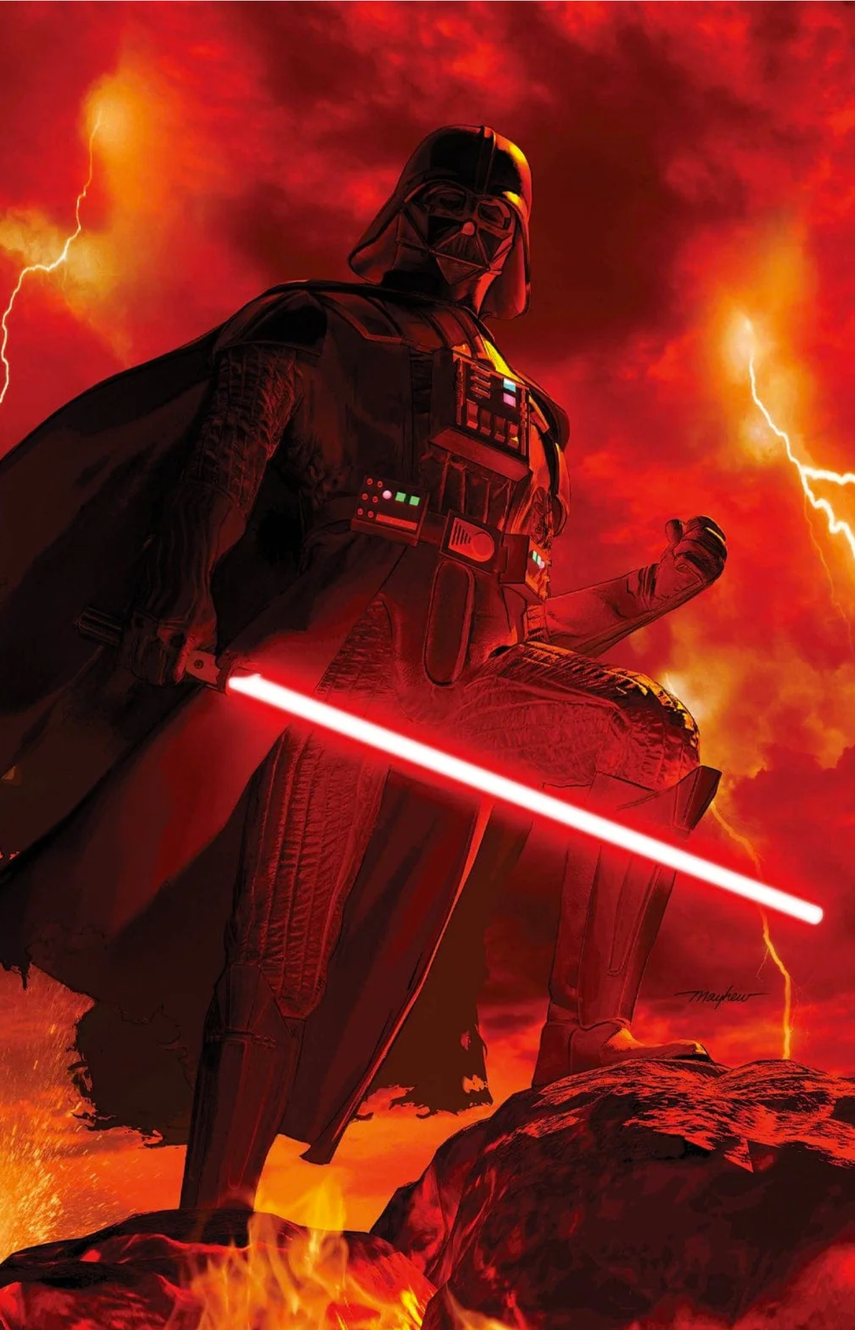 Isval learned not to underestimate Darth Vader (pictured)