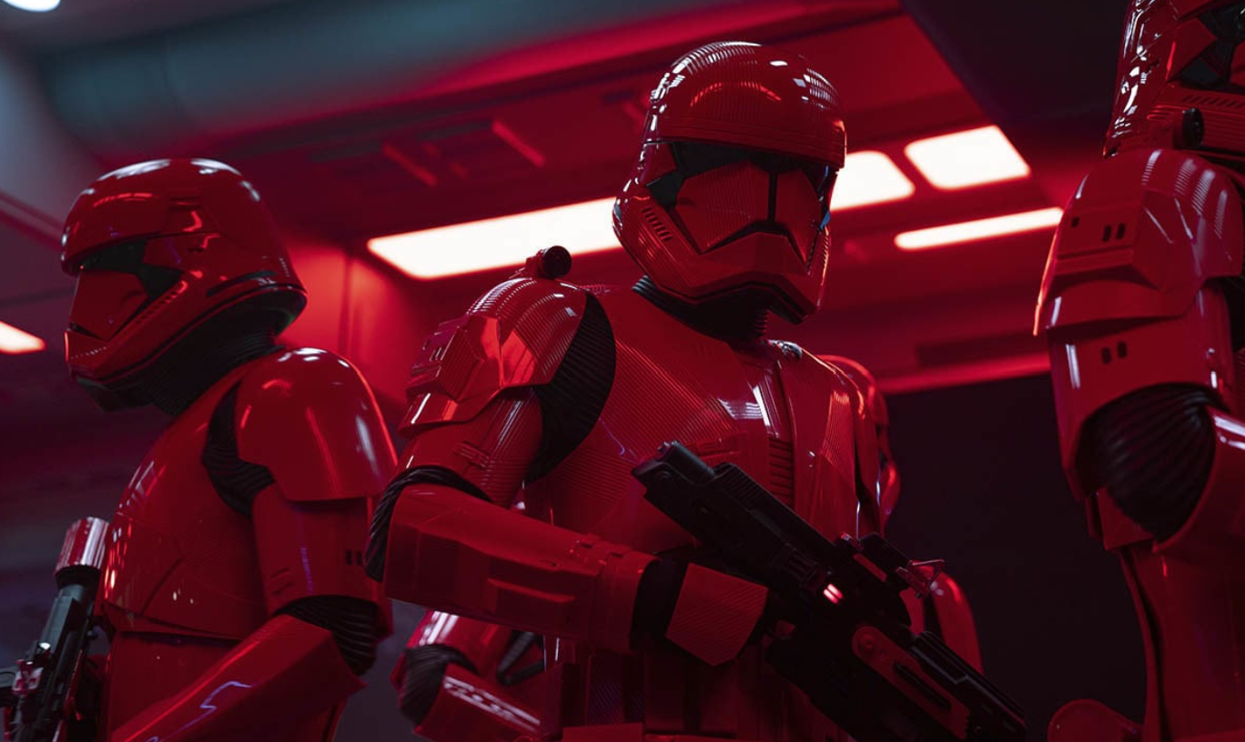 red first order stormtrooper