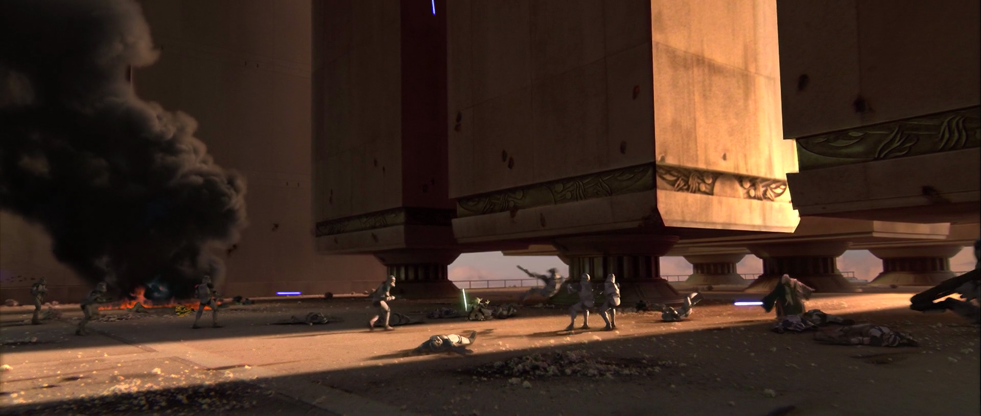 Infiltration of the Jedi Temple appearance in Common Appearance