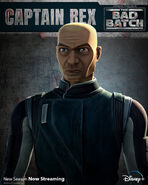 Captain Rex character poster