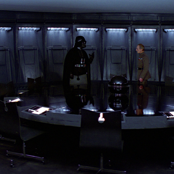 Star wars vintage//death star Space Station//troisième étage colonne