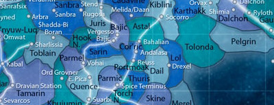 Cor'ric sector appearance 