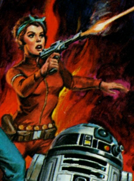 Mici Shabandar, as depicted on the front cover of Star Wars 2: World of Fire