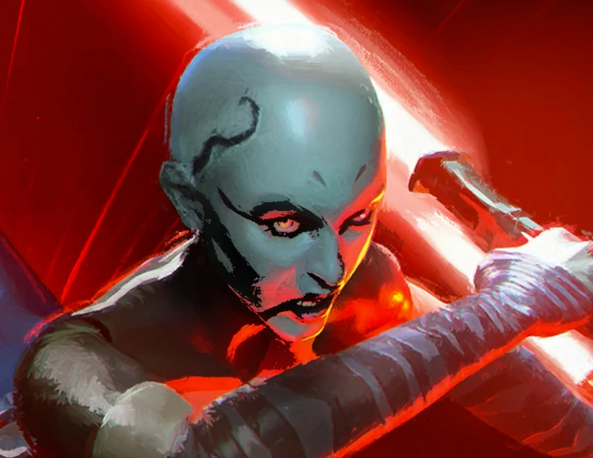 Asajj Ventress traveled to her Master's homeworld to find his sister