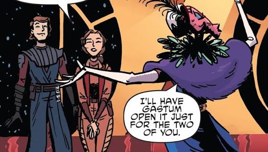 Skywalker and Amidala meet Risha Synata.