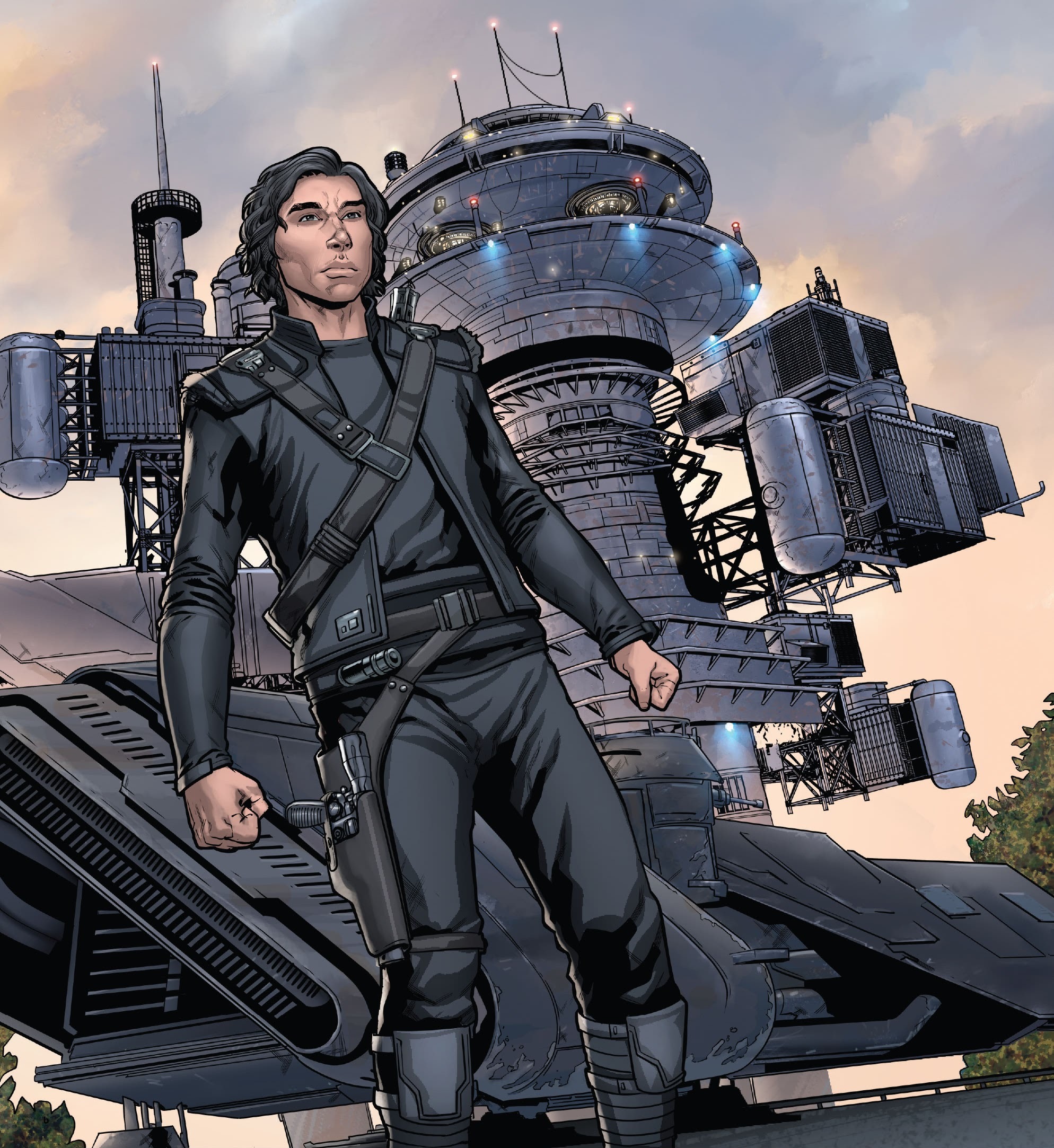 Ben Solo, nephew to Luke Skywalker, contacted Ren seeking to join the Knights of Ren after renouncing the Jedi Order.