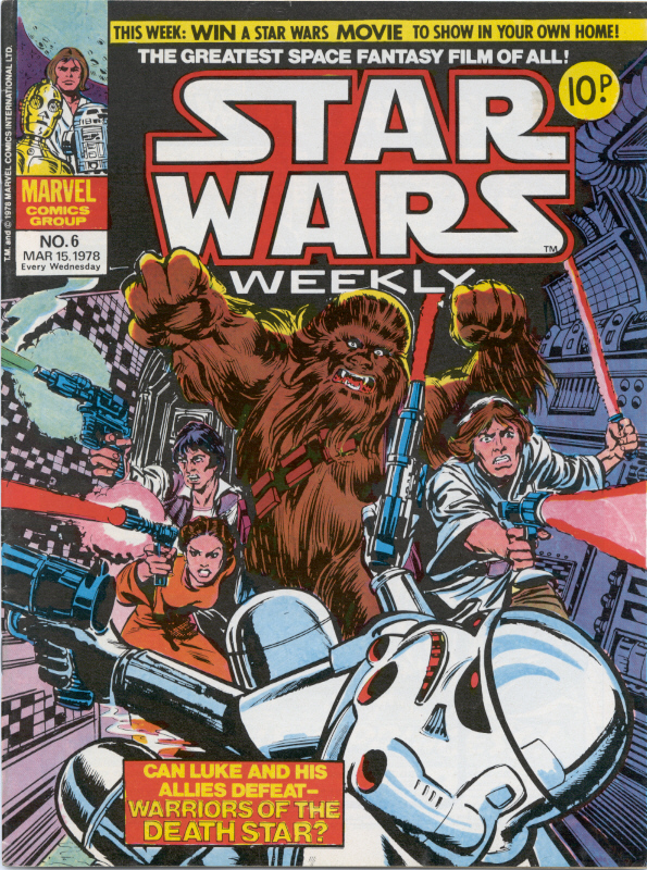 Star Wars Weekly 6 appearance in Common Appearance