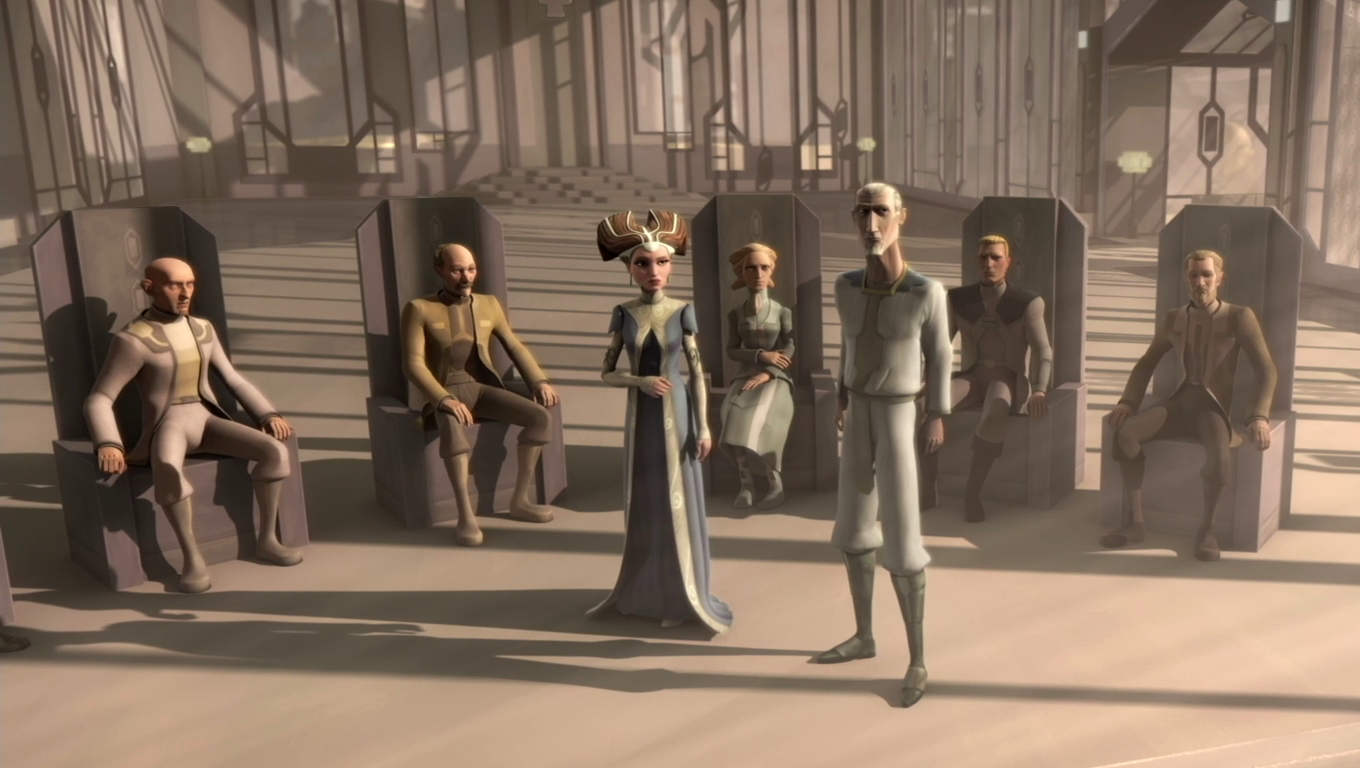 Ruling Council  (New Mandalorians) appearance in Common Appearance