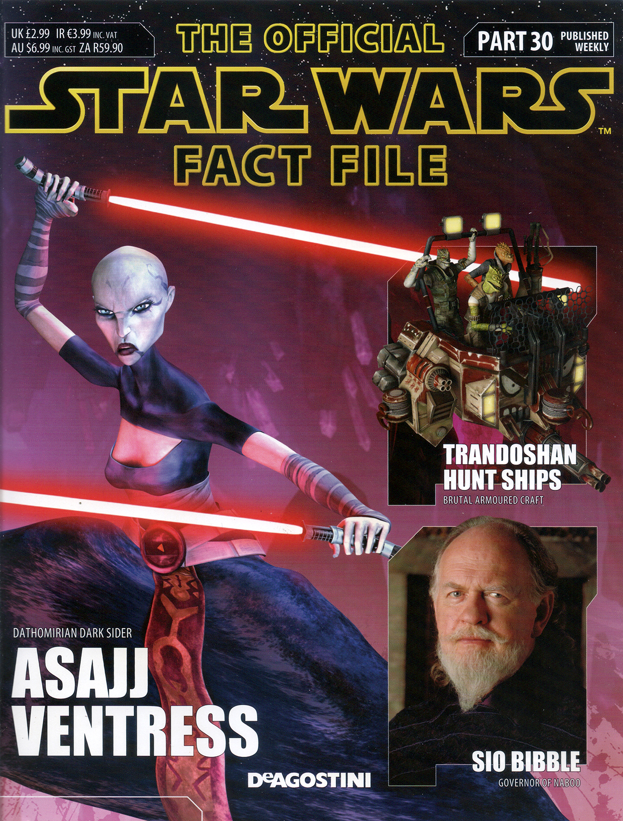 The Official Star Wars Fact File Part 30 appearance in Common Appearance