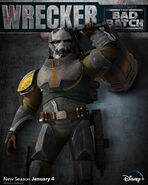 Wrecker character poster