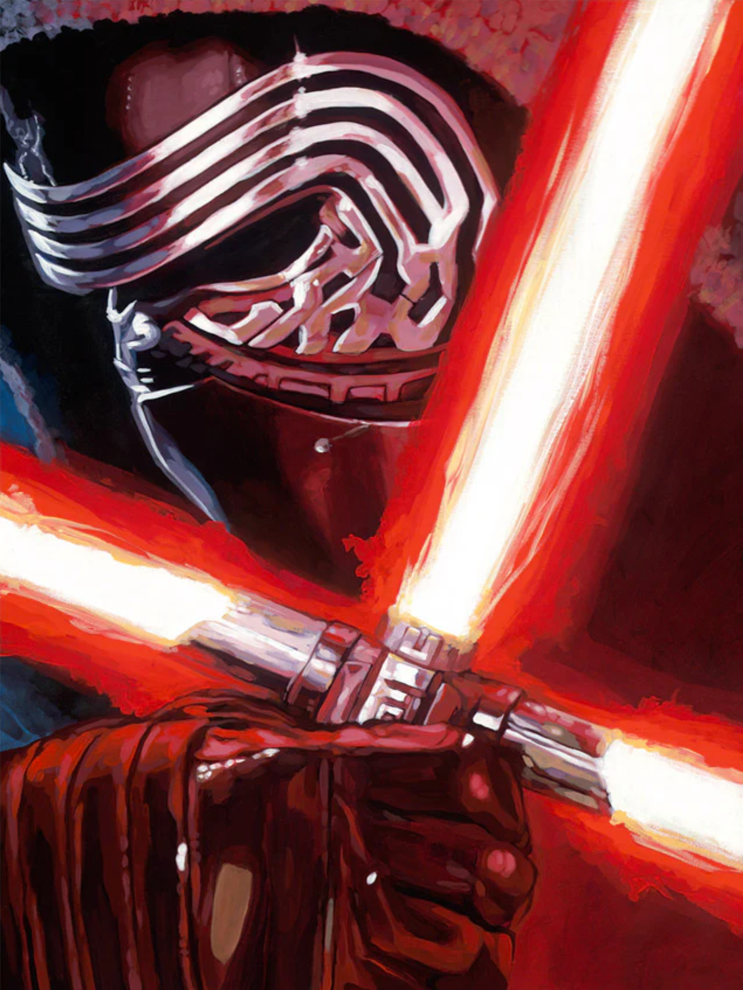 Kylo Ren was the archetype of the Knights of Ren, a new generation of dark-side warriors.