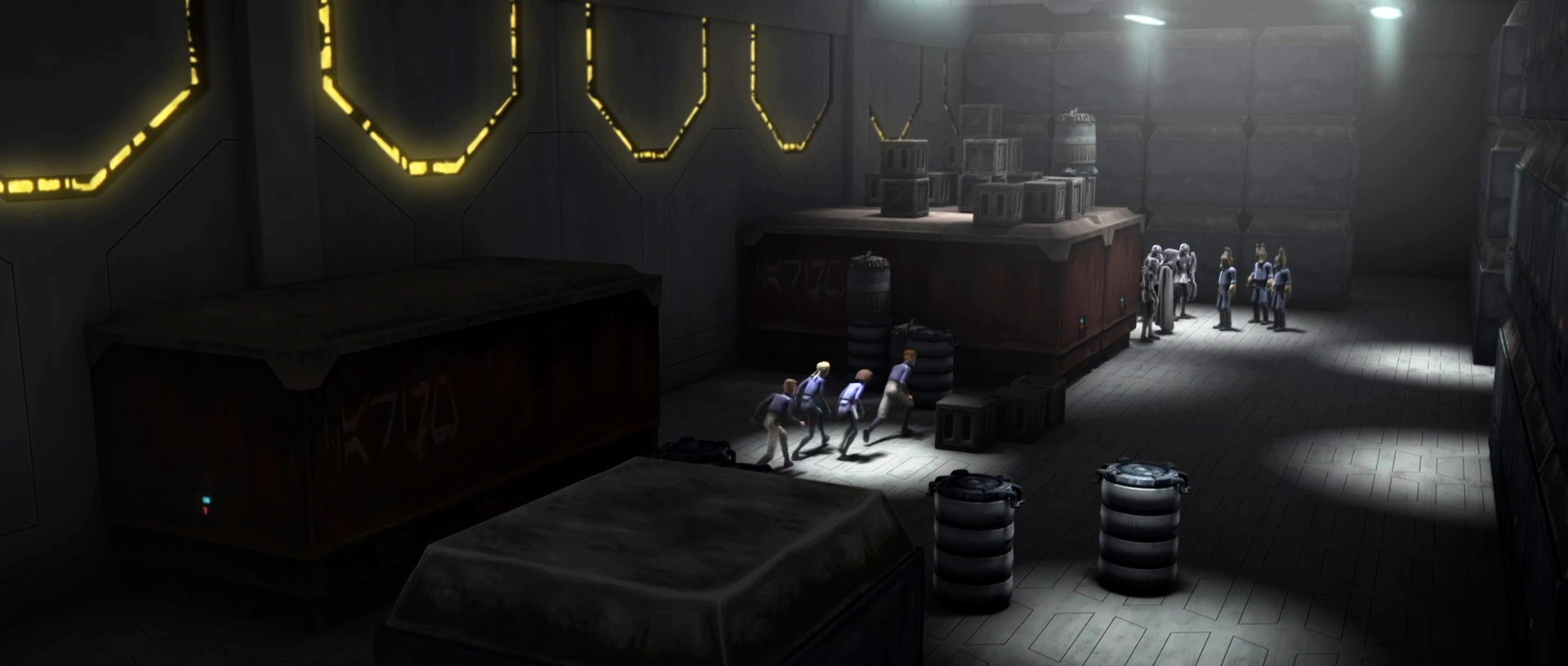 the warehouse star wars