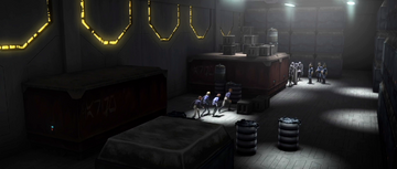 The warehouse star wars store