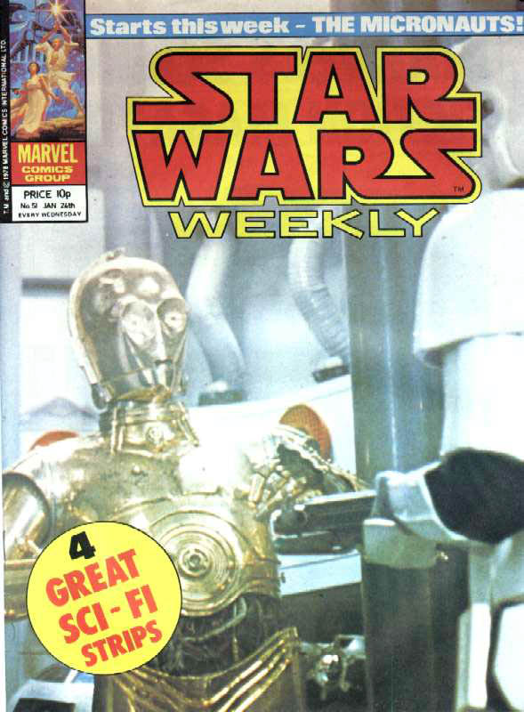 Star Wars Weekly 51 appearance in Common Appearance