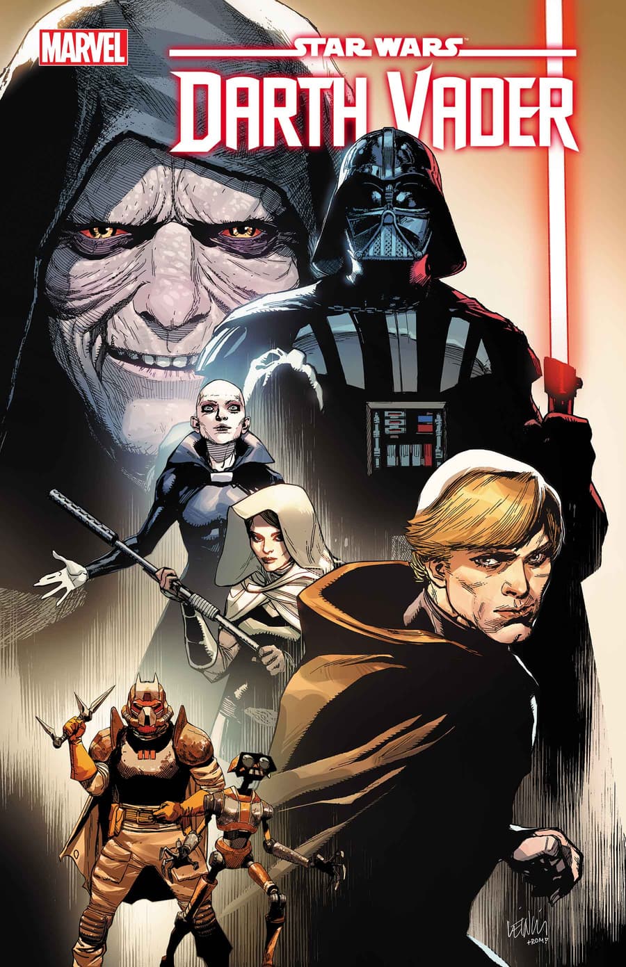 Darth Vader (2020) 50 appearance in Common Appearance