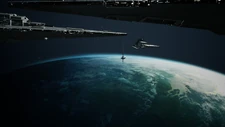 Unnoticed by Imperial Star Destroyers, the Mantis approaches Kashyyyk.