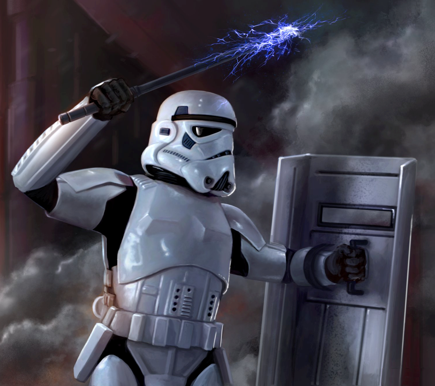 Riot control stormtrooper appearance in Common Appearance