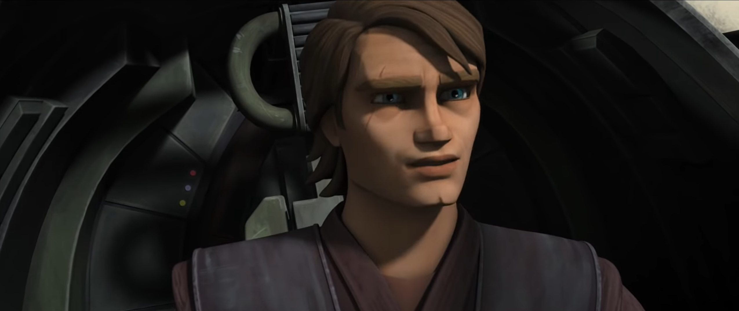 Anakin Skywalker (pictured during a piloting operation) took part in the Battle of Sedratis.