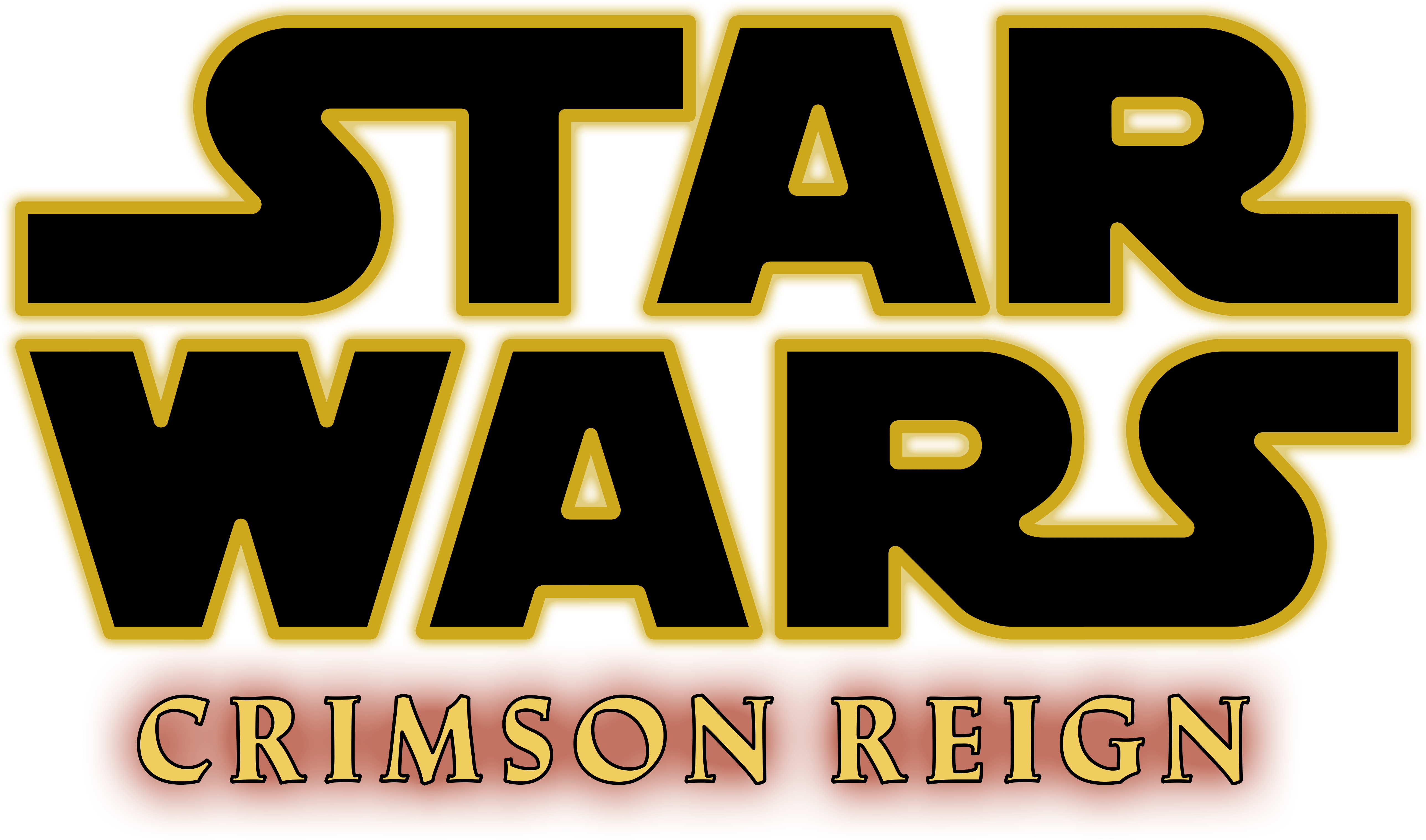 The original series logo for Star Wars: Crimson Reign