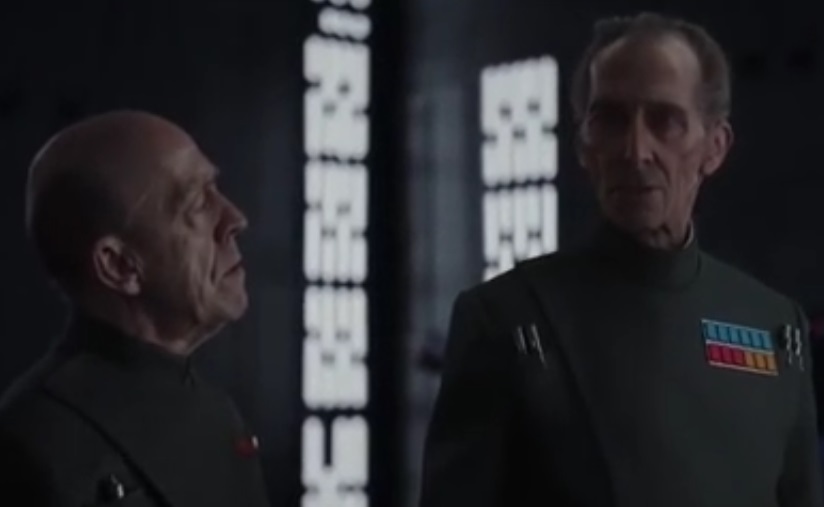 General Hurst Romodi and Wilhuff Tarkin in 0 BBY, who cooperated in the operations