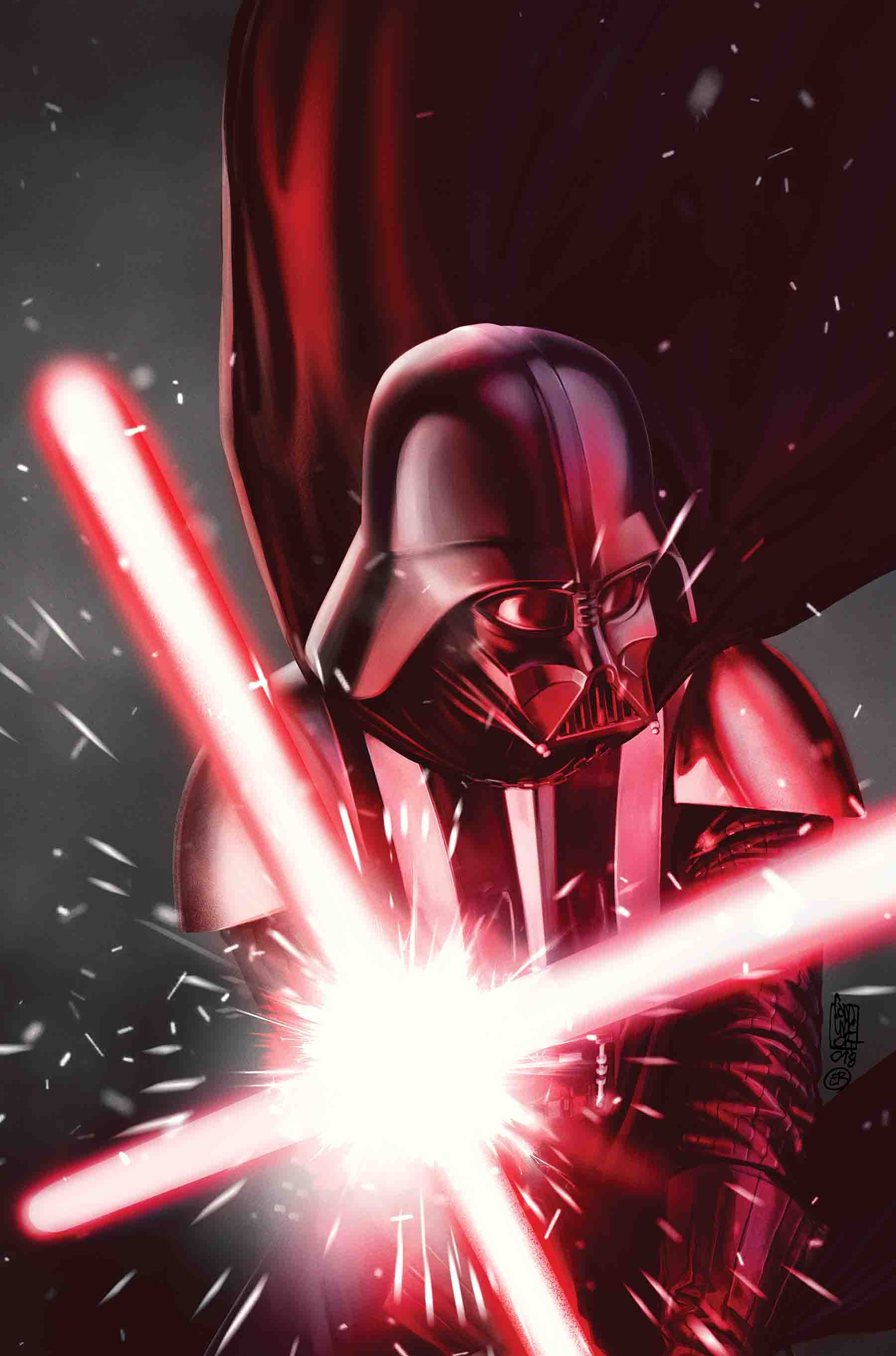 Vader was a skilled duelist, having retained his former persona's proficiency in lightsaber combat.