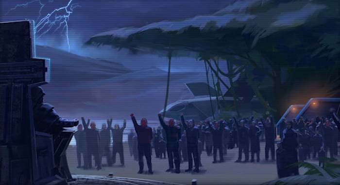 The Sith Emperor speaks to his people upon arriving on Dromund Kaas.