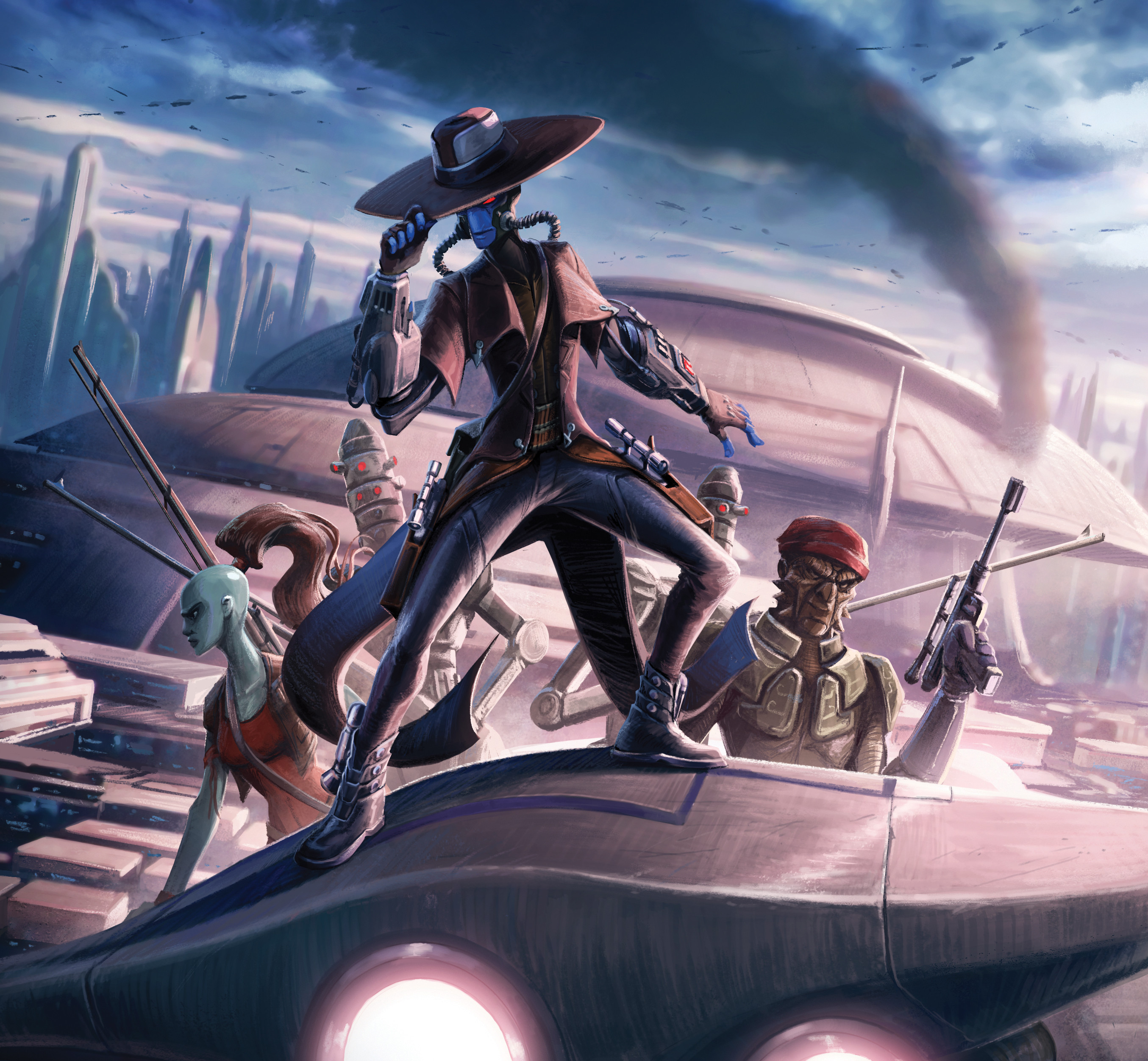 Cad Bane's group appearance in Common Appearance