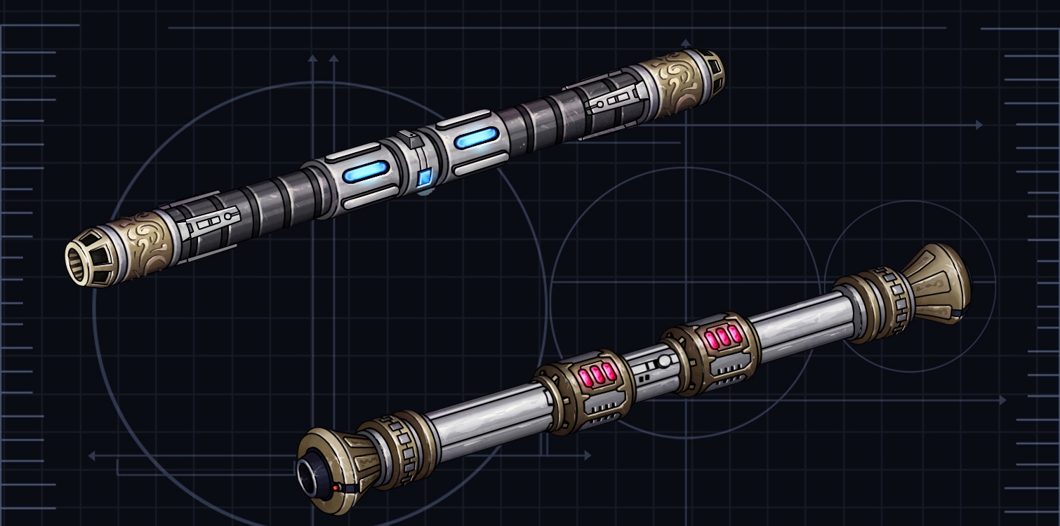 quadruple bladed lightsaber