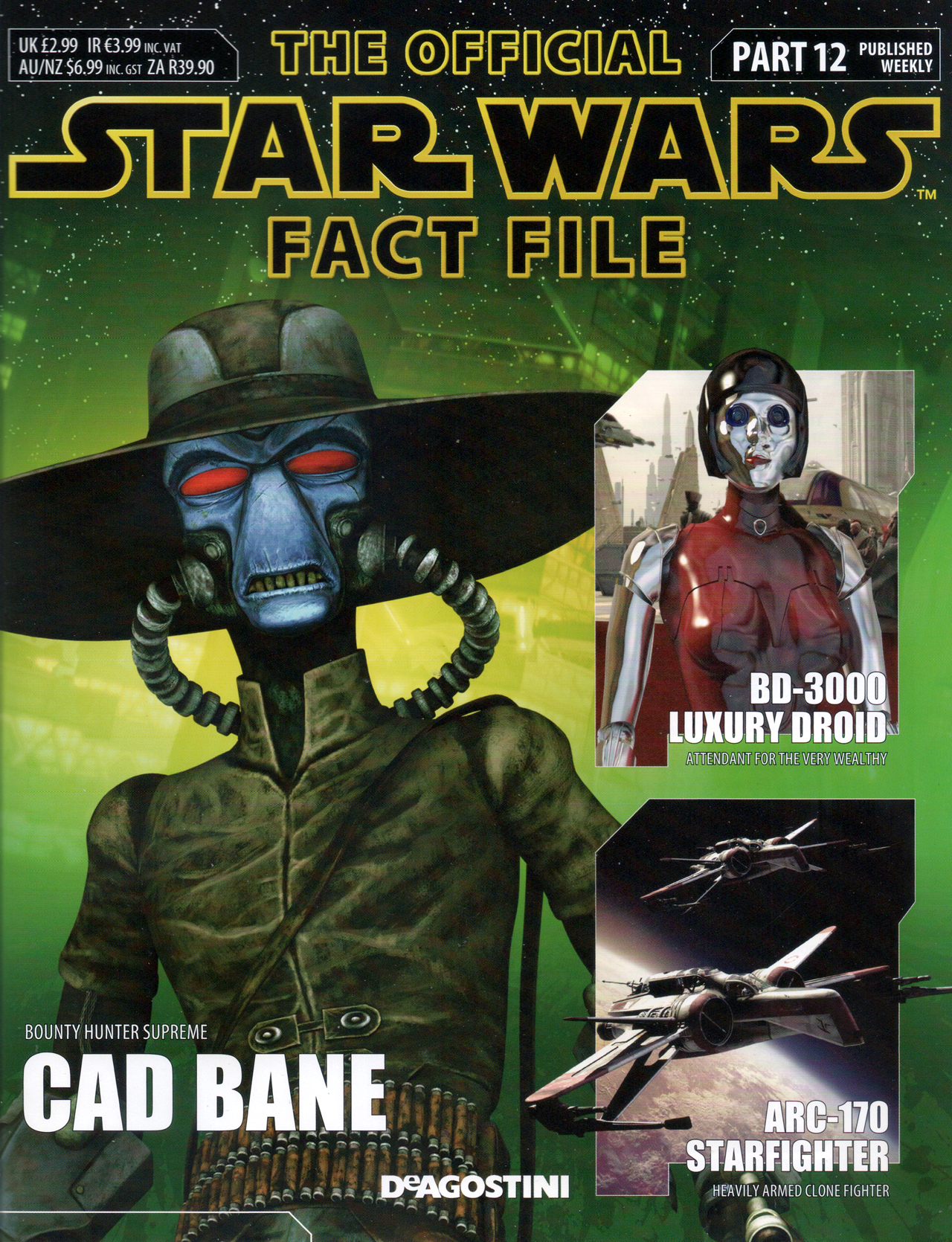 The Official Star Wars Fact File Part 12 appearance in Common Appearance