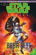 Okładka polskiego magazynu zawierającego komiks "Boba Fett: Wróg Imperium 4"