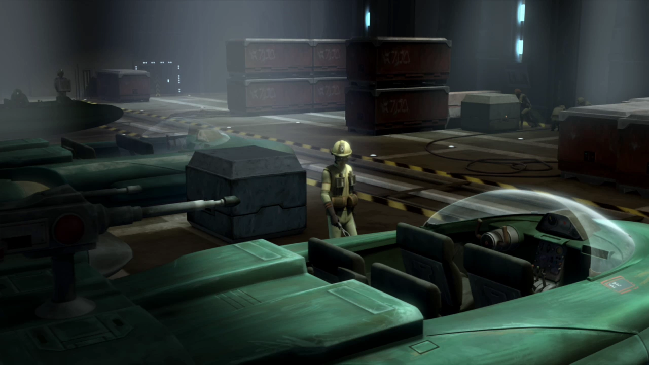 the warehouse star wars